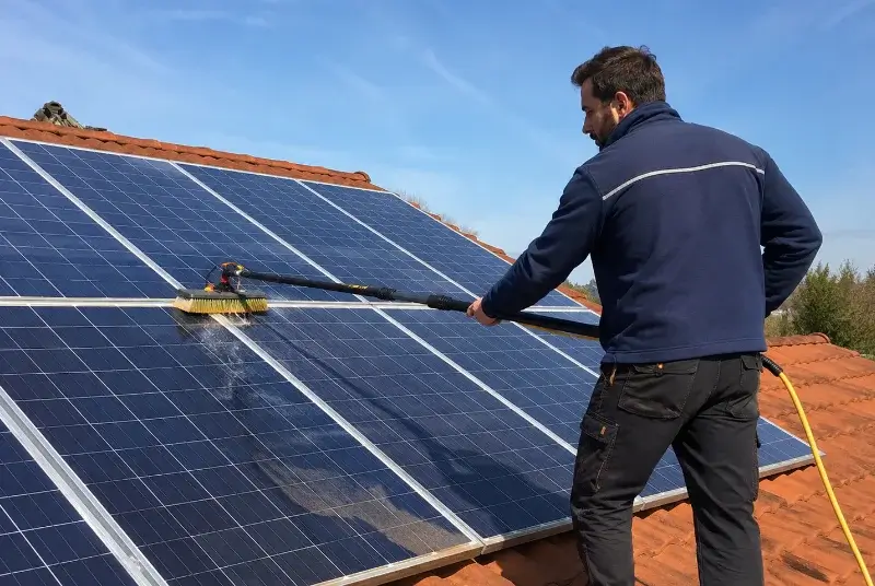 Nettoyage et entretien de panneaux solaires à Cléguer